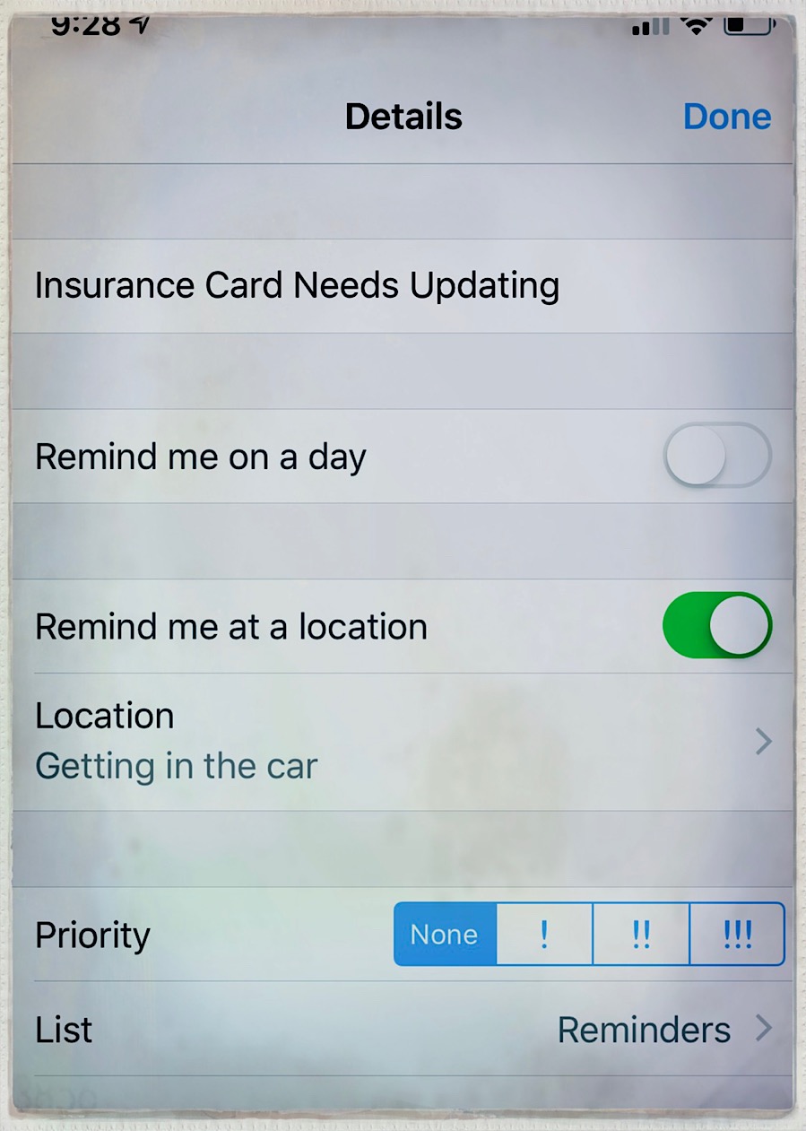 Location Aware Reminders Are Very Configurable! Location Aware Reminders Are Very Configurable!