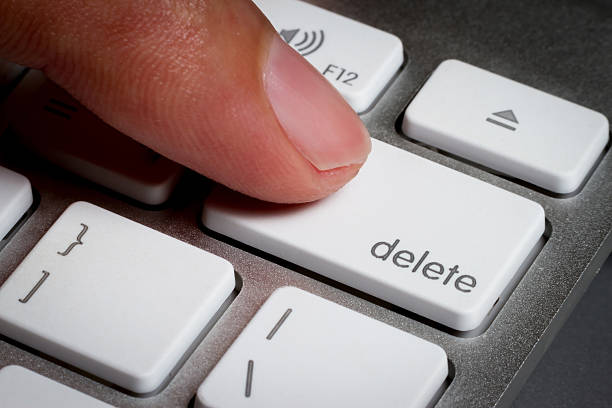 Pressing the delete key on your backlog