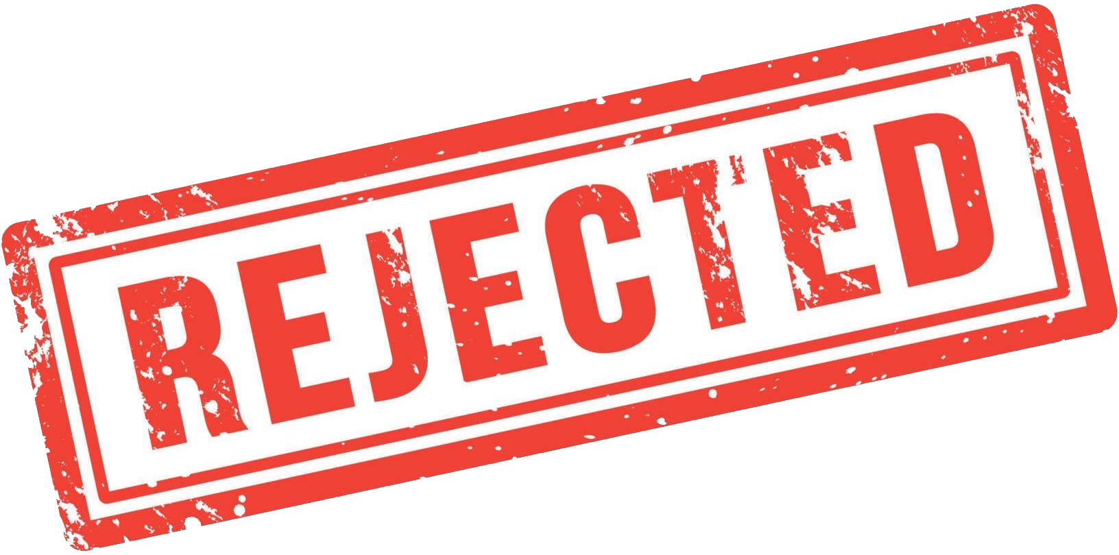 Rejection Stamp Rejection Stamp