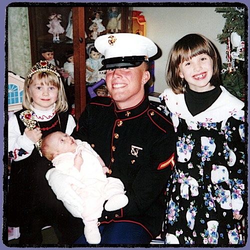 Ryan and my three oldest daughters circa 1999