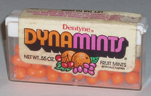 Dynamints Fruit Mints - I hated these ones