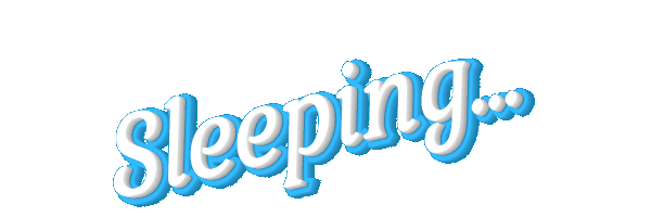 I'm rocking this sleep thing.